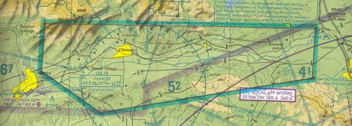 Acrobatic area flying rules